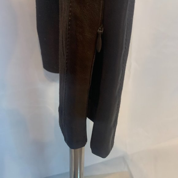 Brown Danier leather tights - Picture 6 of 8